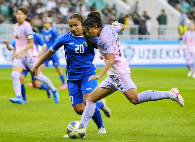 Japan’s Women’s Soccer Team Defeats Uzbekistan 2-0 to Advance to the Olympics